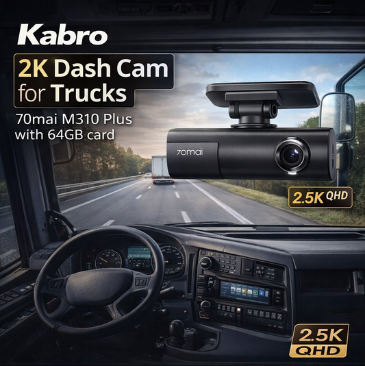 Kamera samochodowa 2K do ciężarówek - 70mai M310 plus z kartą 64 GB